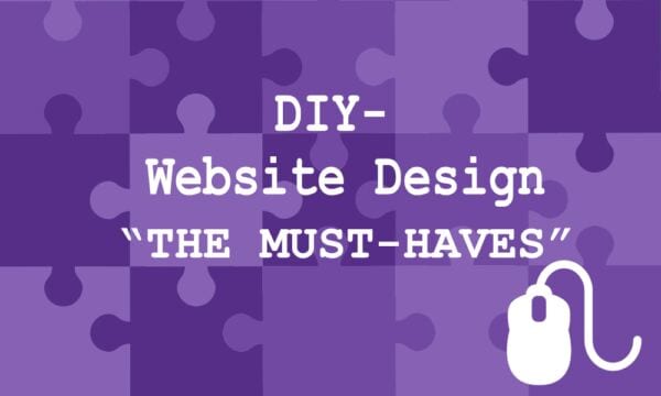 DIY_WebsiteDesign_TheMustHaves_dark Purple puzzle pieces DIY- Website Design the must haves